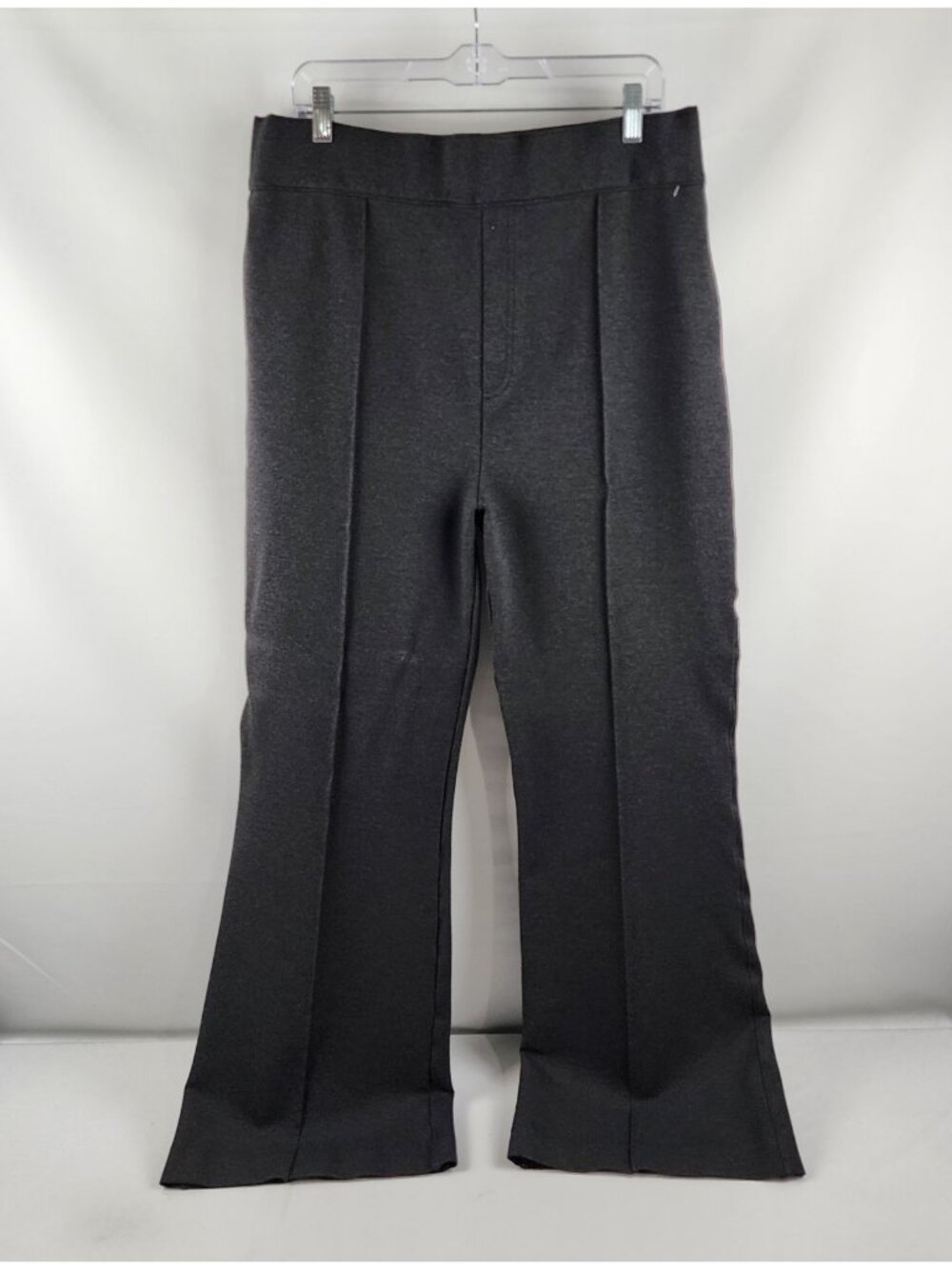 Spanx Pant Women 2X Charcoal Gray SPANXsupersmooth Perfect Fit Ponte Flare